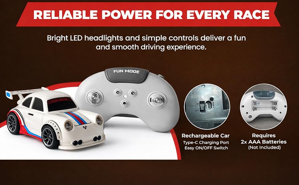 Mini RC Racing Car™ – Premium Remote Control Toy
