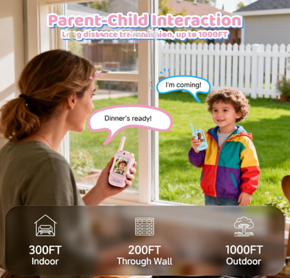 📹 Kids Video Walkie Talkie – HD Video Calling Toy for Kids