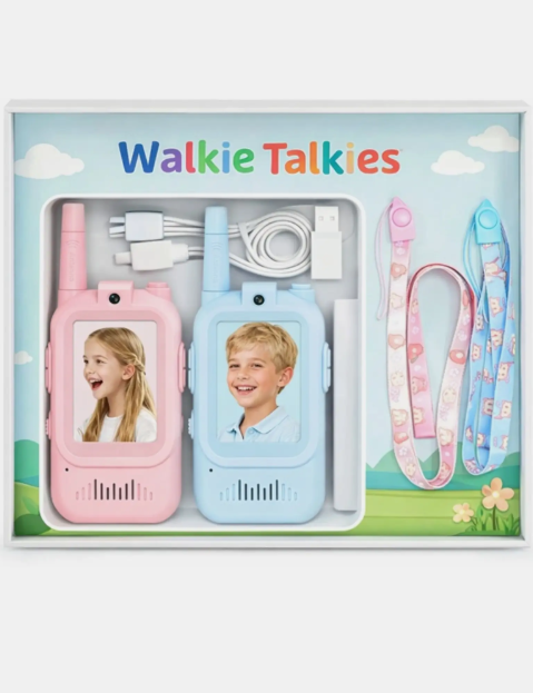 📹 Kids Video Walkie Talkie – HD Video Calling Toy for Kids