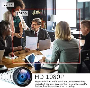 Zinzo 3-in-1 Premium HD 1080P Spy Camera Pen (32GB Included) 🖊️🎥